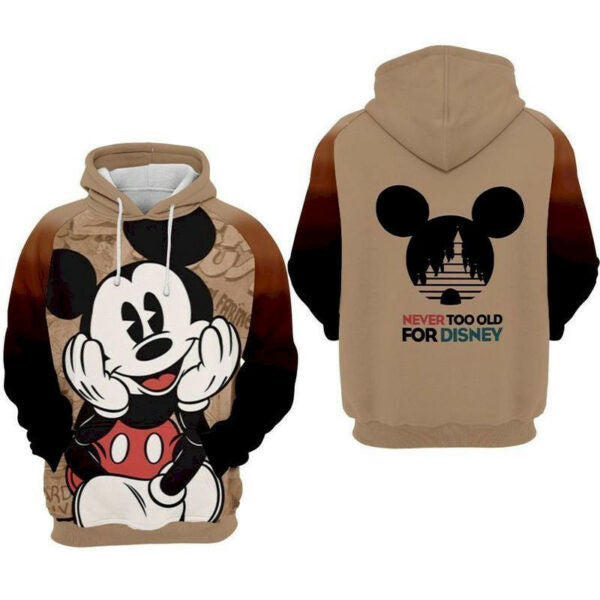 Buildercar - Mickey Mouse Disney Hoodie, Mickey Mouse Disney Gift For Fan Ver4, Aop Hoodie 2437