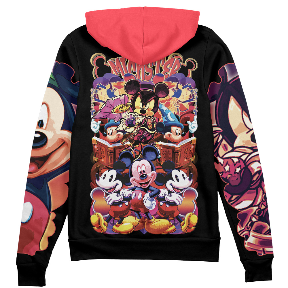 Buildercar - Mickey Mouse Streetwear Zip Hoodie Jacket