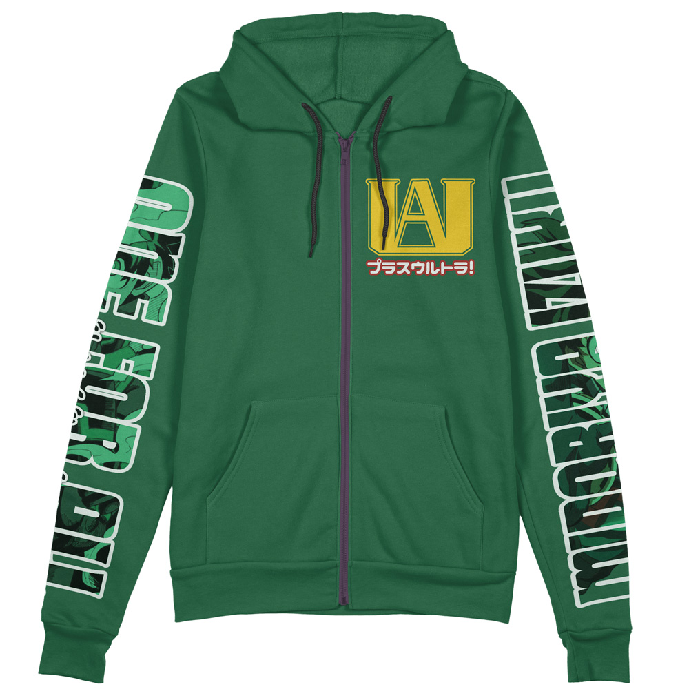 Buildercar - Midoriya Izuku My Hero Academia Streetwear Zip Hoodie Jacket - Image 2