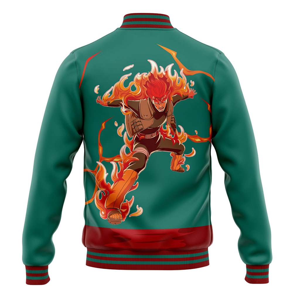 Buildercar - Might Guy 8th Gate Shippuden Varsity Jacket