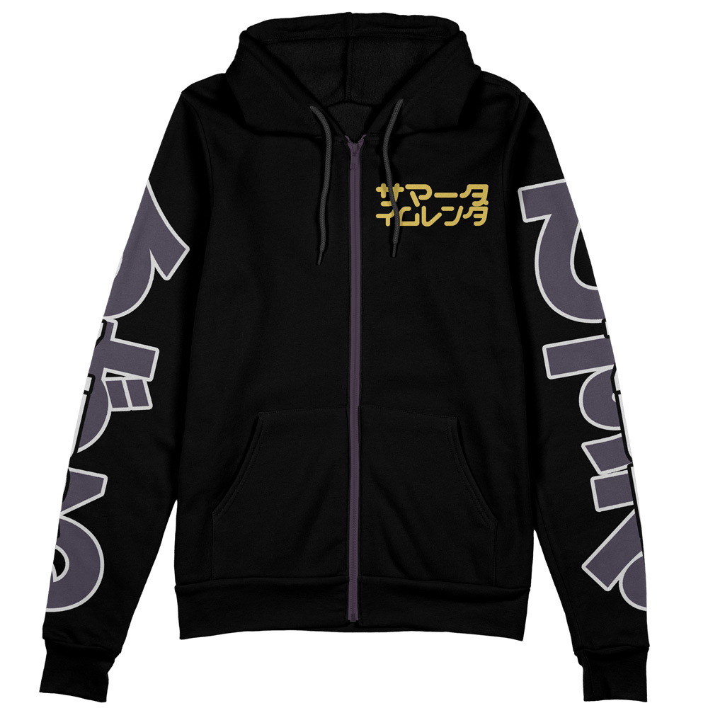 Buildercar - Minakata Hizuru Summer Time Rendering Streetwear Zip Hoodie Jacket - Image 2