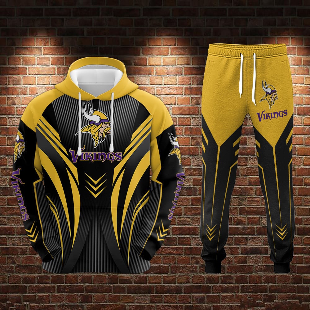 Buildercar - Minnesota Vikings Limited Hoodie & Jogger S020