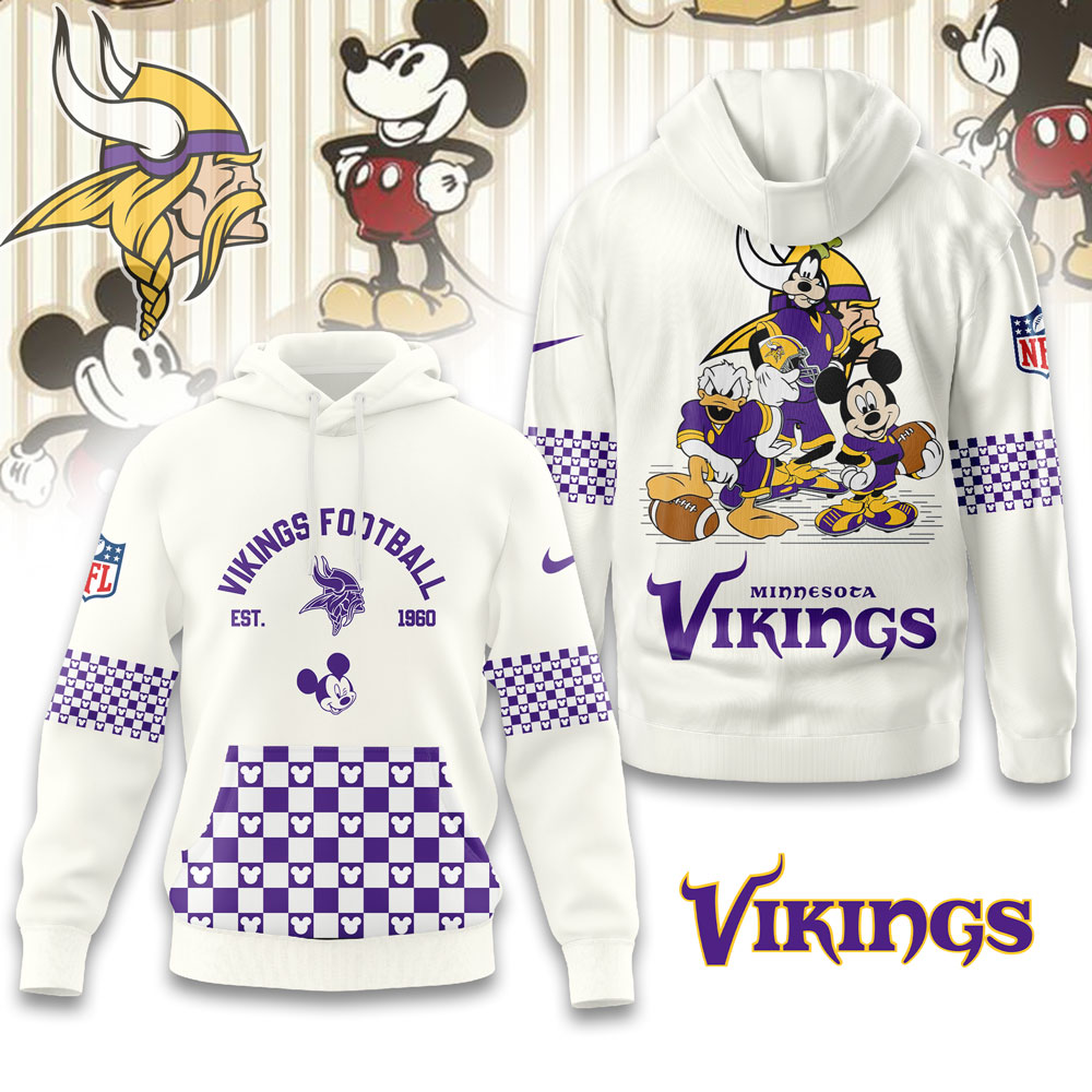 Buildercar - Minnesota Vikings | Premium NFL Game Day Disney Hoodie