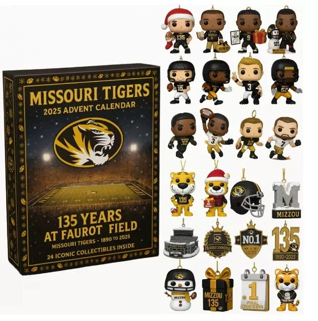 Buildercar - Missouri Tigers Advent Calendar -2D Acrylic