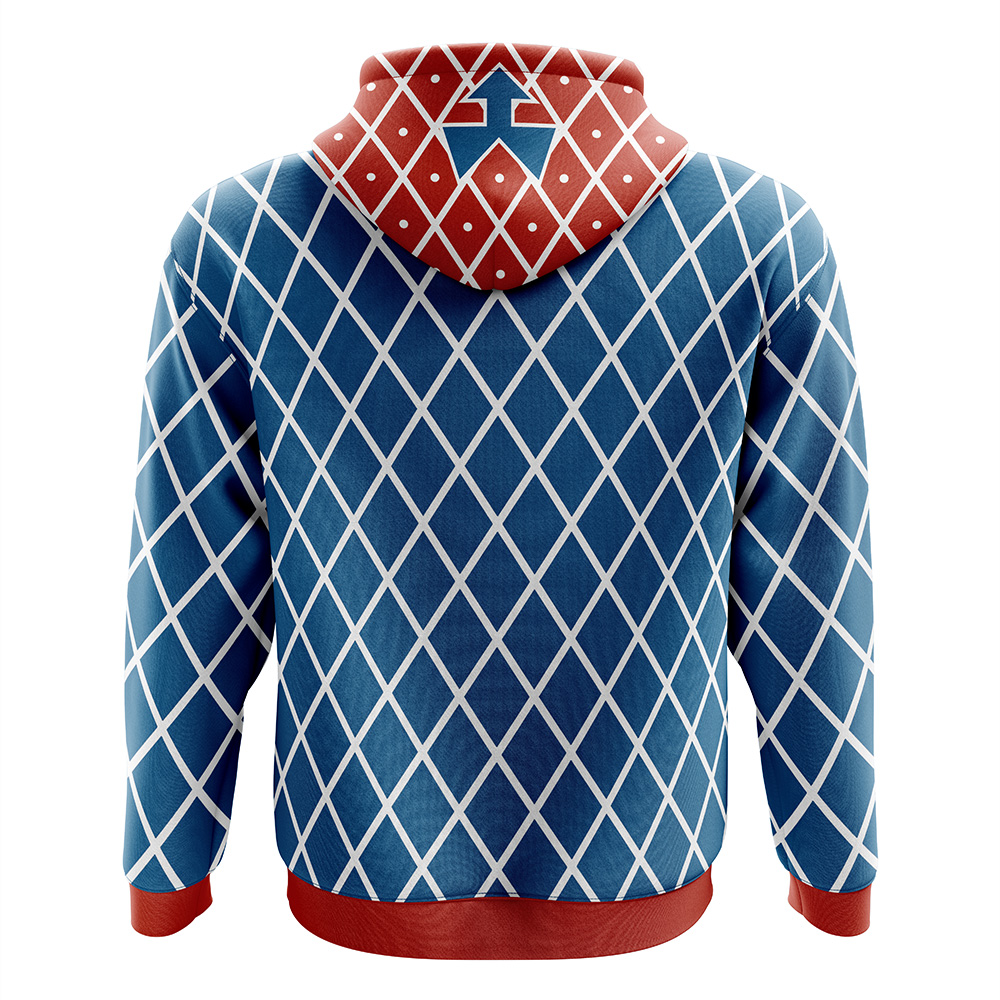 Buildercar - Mista Guido Jojo's Bizarre Adventure Zip Hoodie Jacket - Image 2