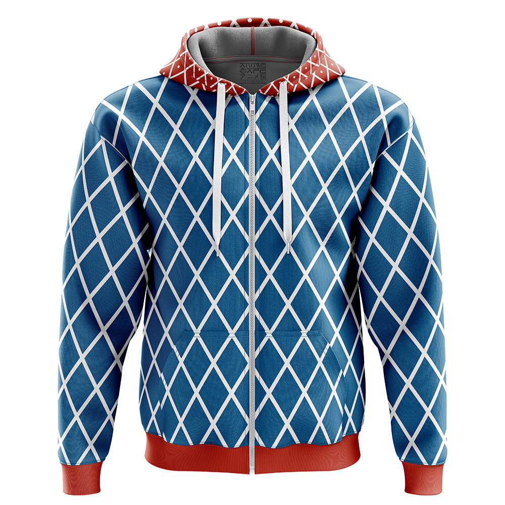 Buildercar - Mista Guido Jojo's Bizarre Adventure Zip Hoodie Jacket