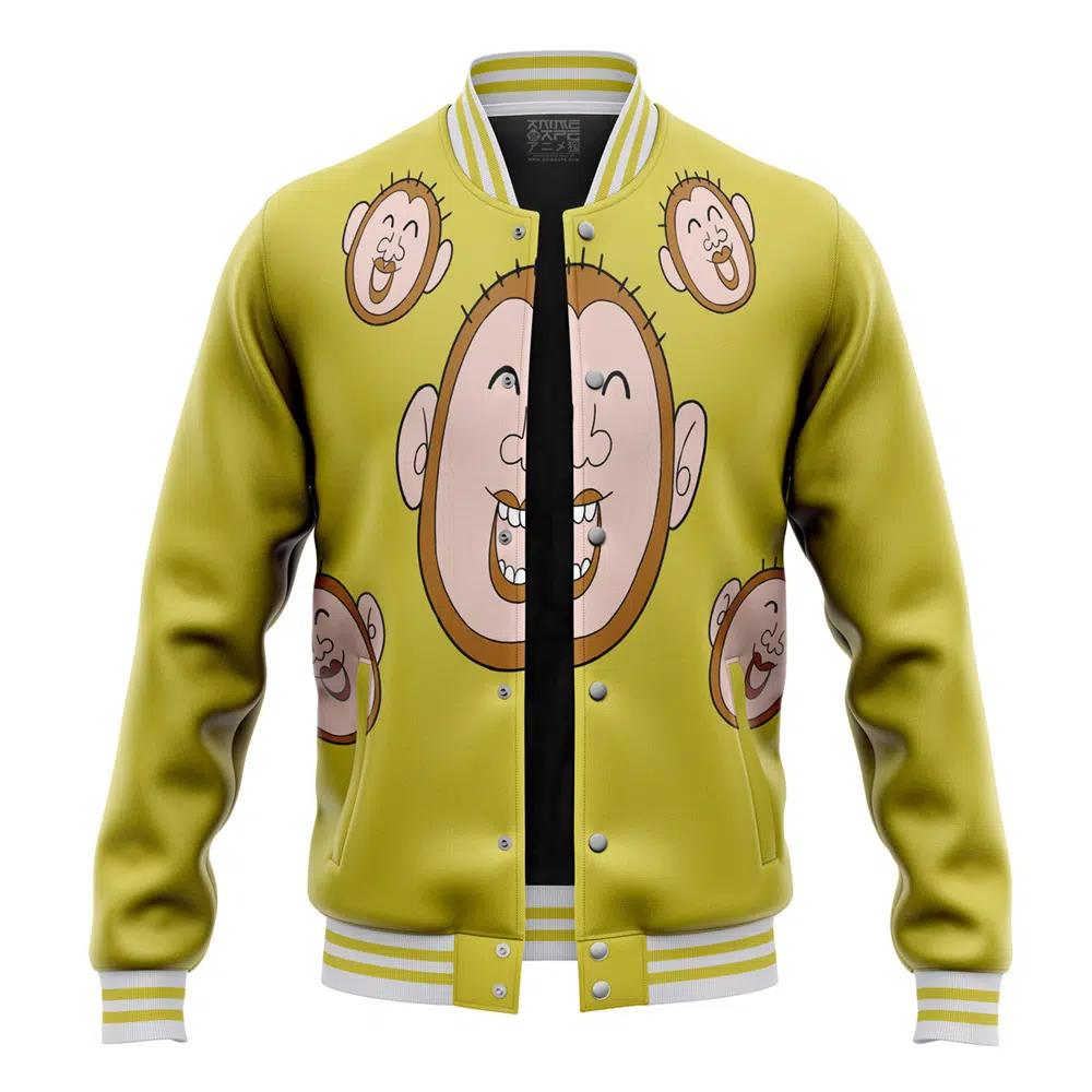 Buildercar - Mob Monkey Shirt Mob Psycho 100 Varsity Jacket