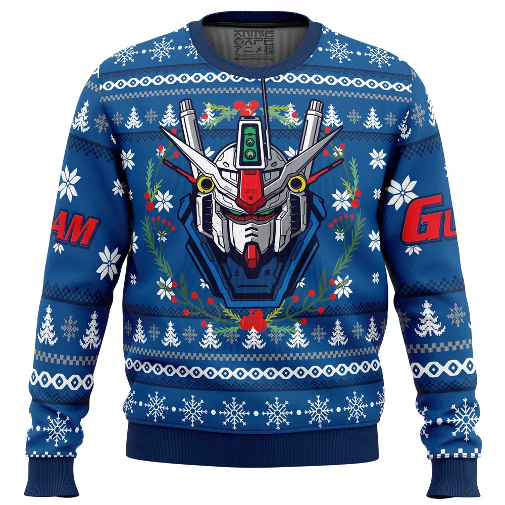 Buildercar - Mobile Suit RX 78 Gundam Ugly Christmas Sweater