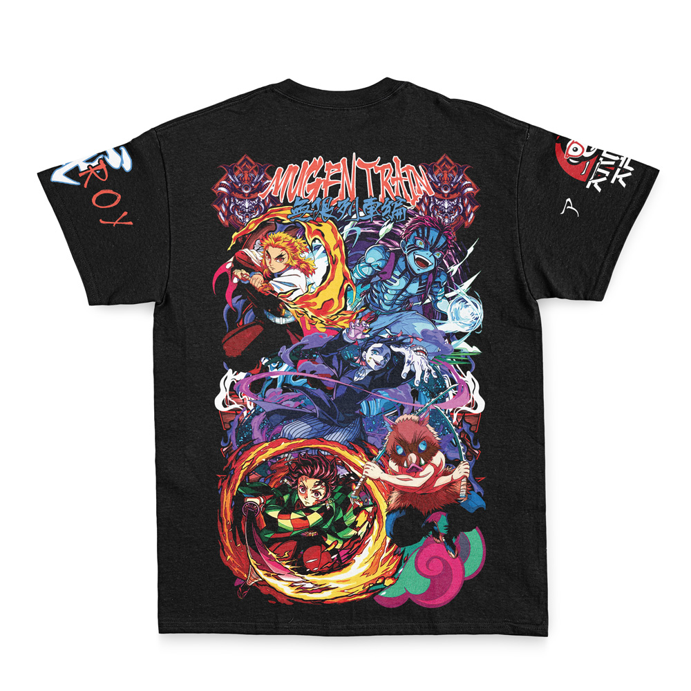 Buildercar - Mugen Train Arc Demon Slayer Streetwear T-Shirt