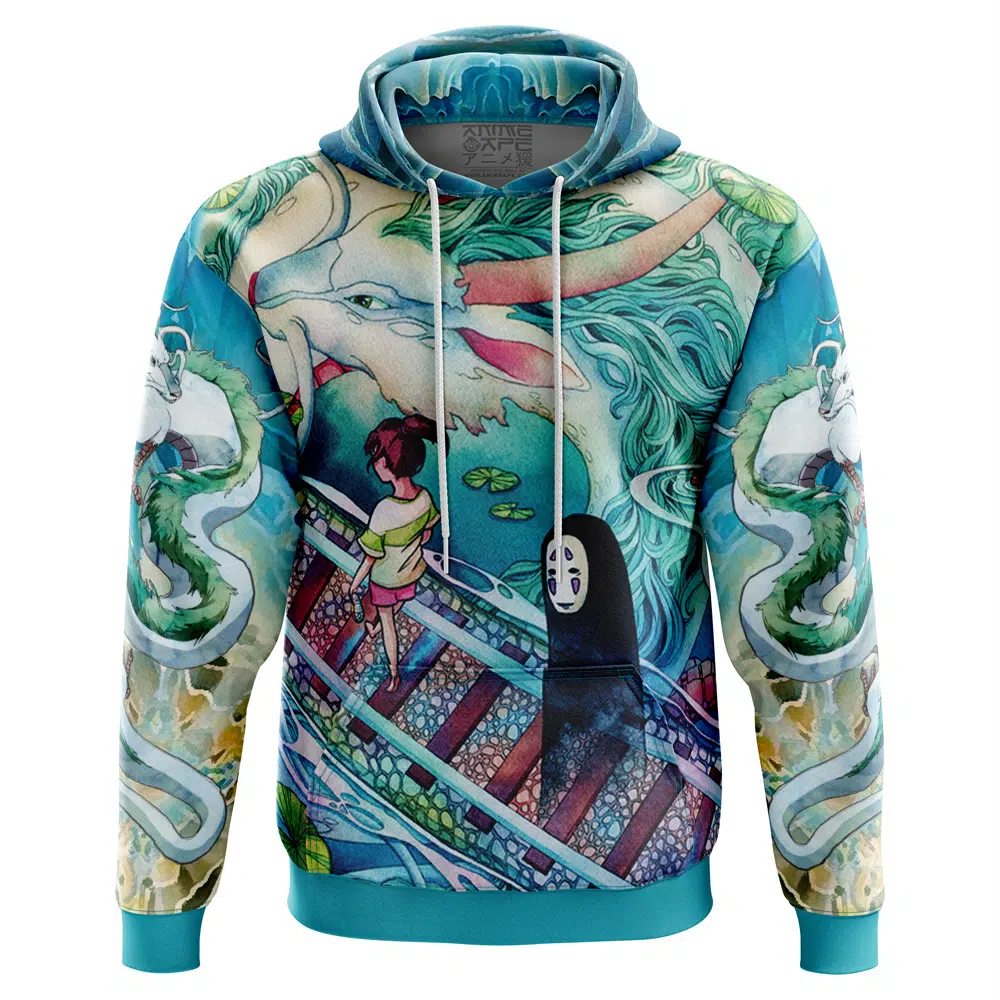 Buildercar - Mythical Spirited Away Studio Ghibli Hoodie