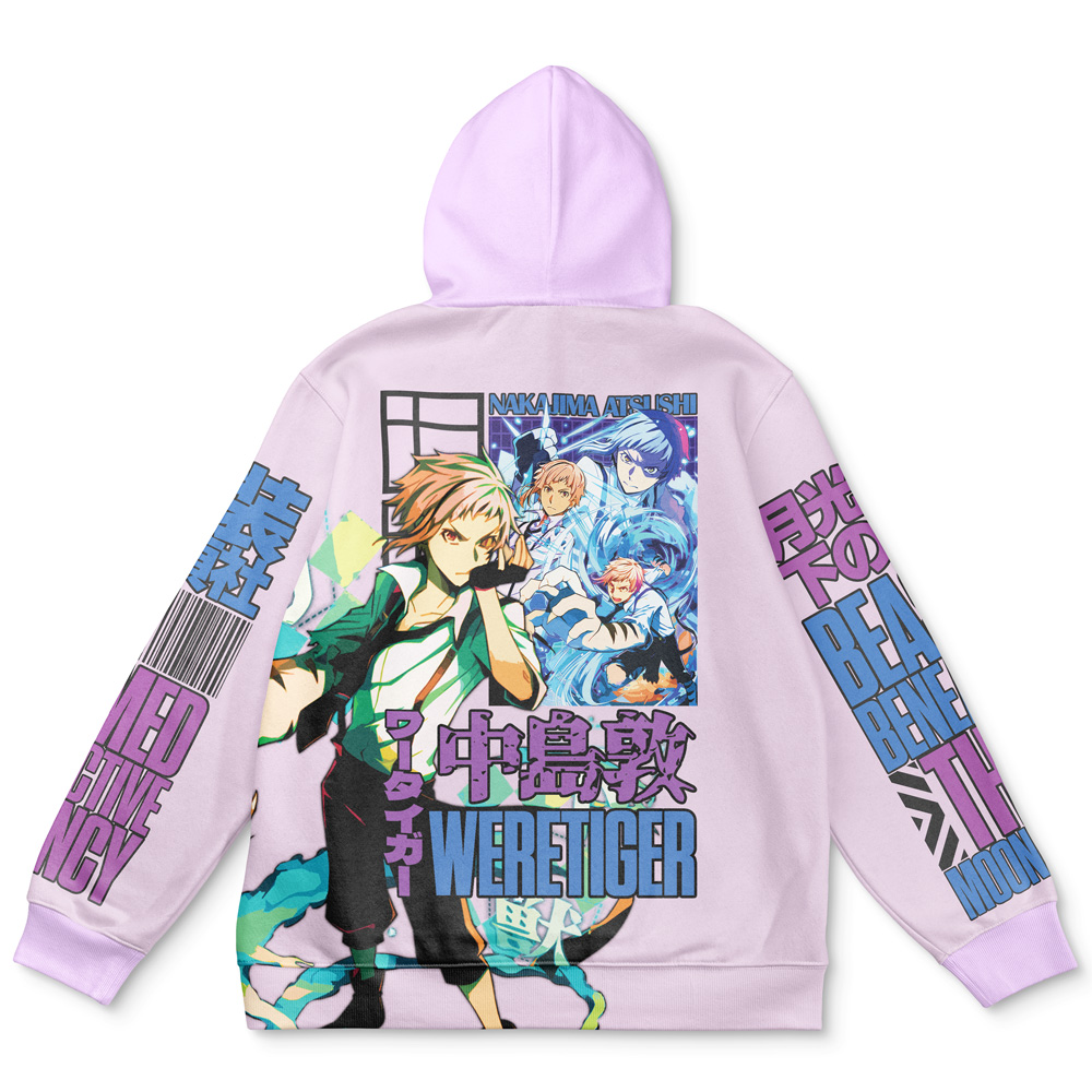 Buildercar - Nakajima Atsushi Bungou Stray Dogs Streetwear Hoodie
