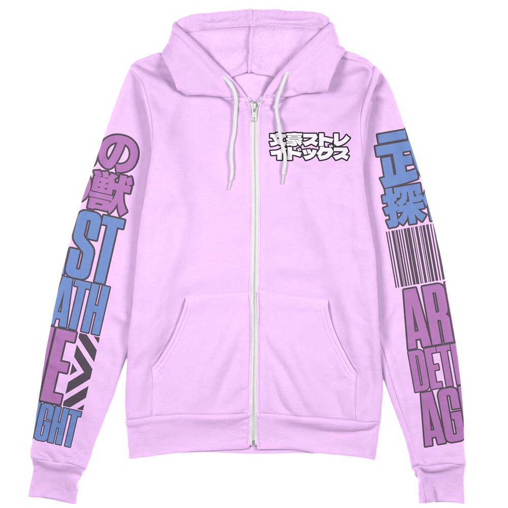 Buildercar - Nakajima Atsushi Bungou Stray Dogs Streetwear Zip Hoodie Jacket - Image 2