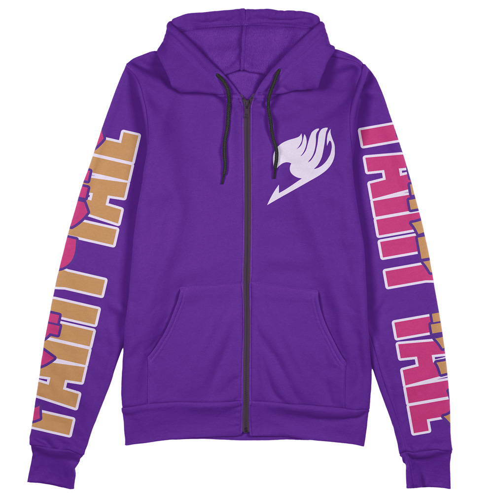 Buildercar - Nalu Fairy Tail Streetwear Zip Hoodie Jacket - Image 2