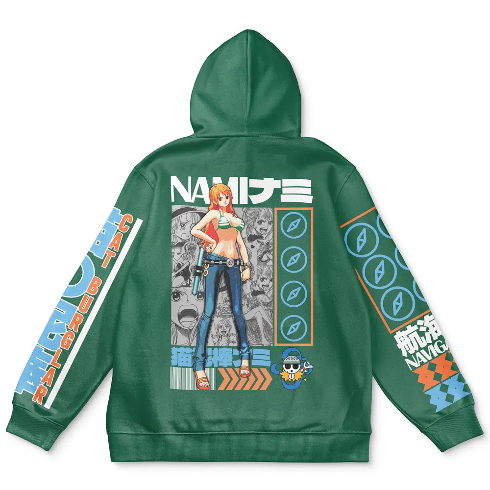 Buildercar - Nami One Piece Streetwear Hoodie