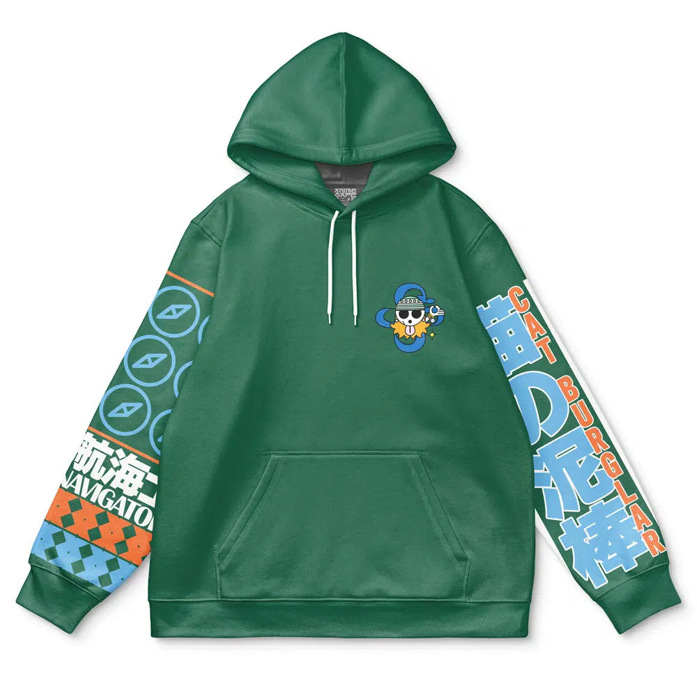 Buildercar - Nami One Piece Streetwear Hoodie - Image 2