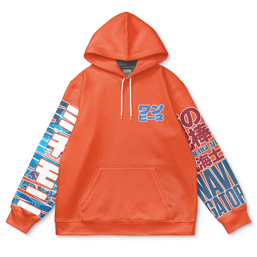 Buildercar - Nami V2 One Piece Streetwear Hoodie - Image 2