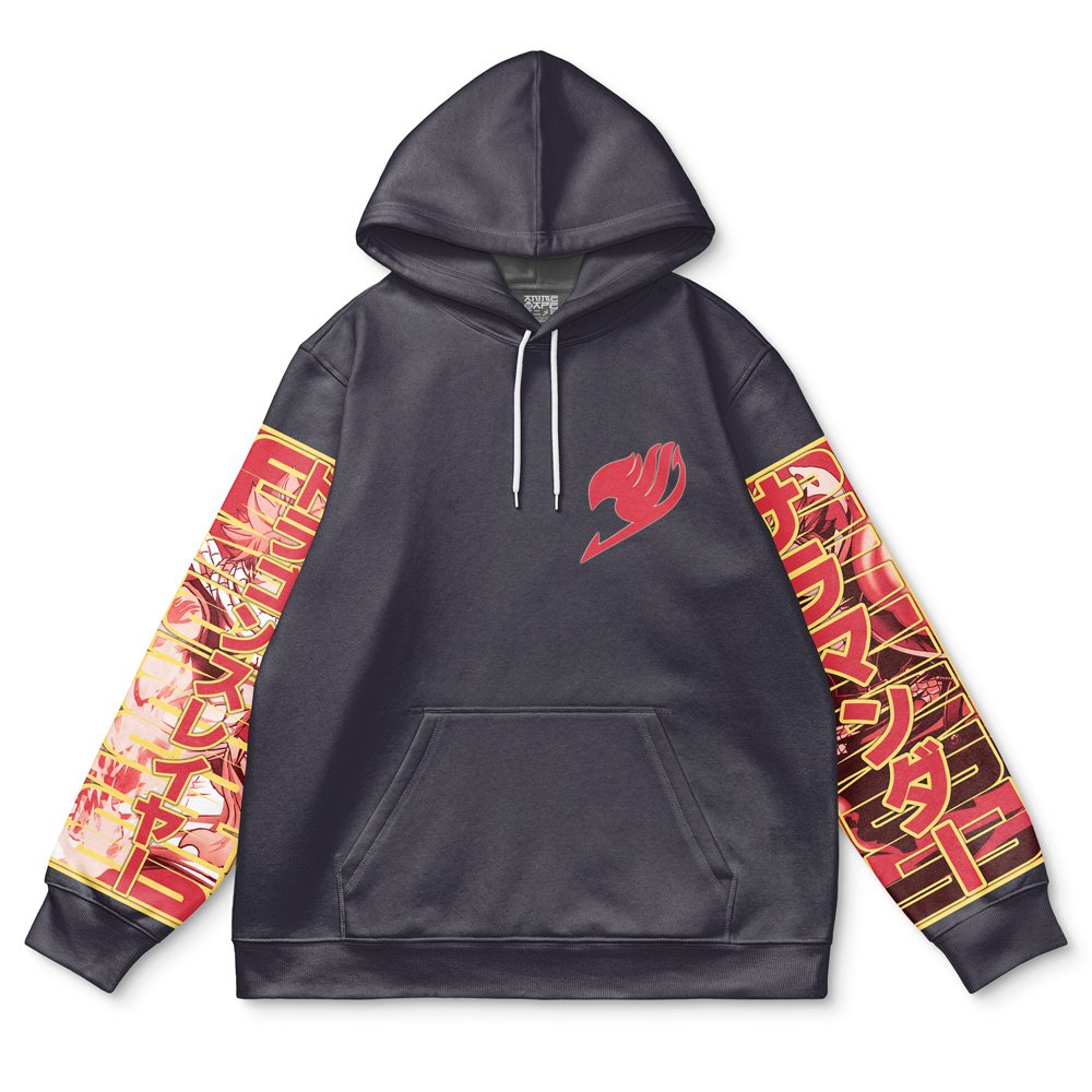 Buildercar - Natsu Dragneel Fairy Tail Streetwear Hoodie - Image 2
