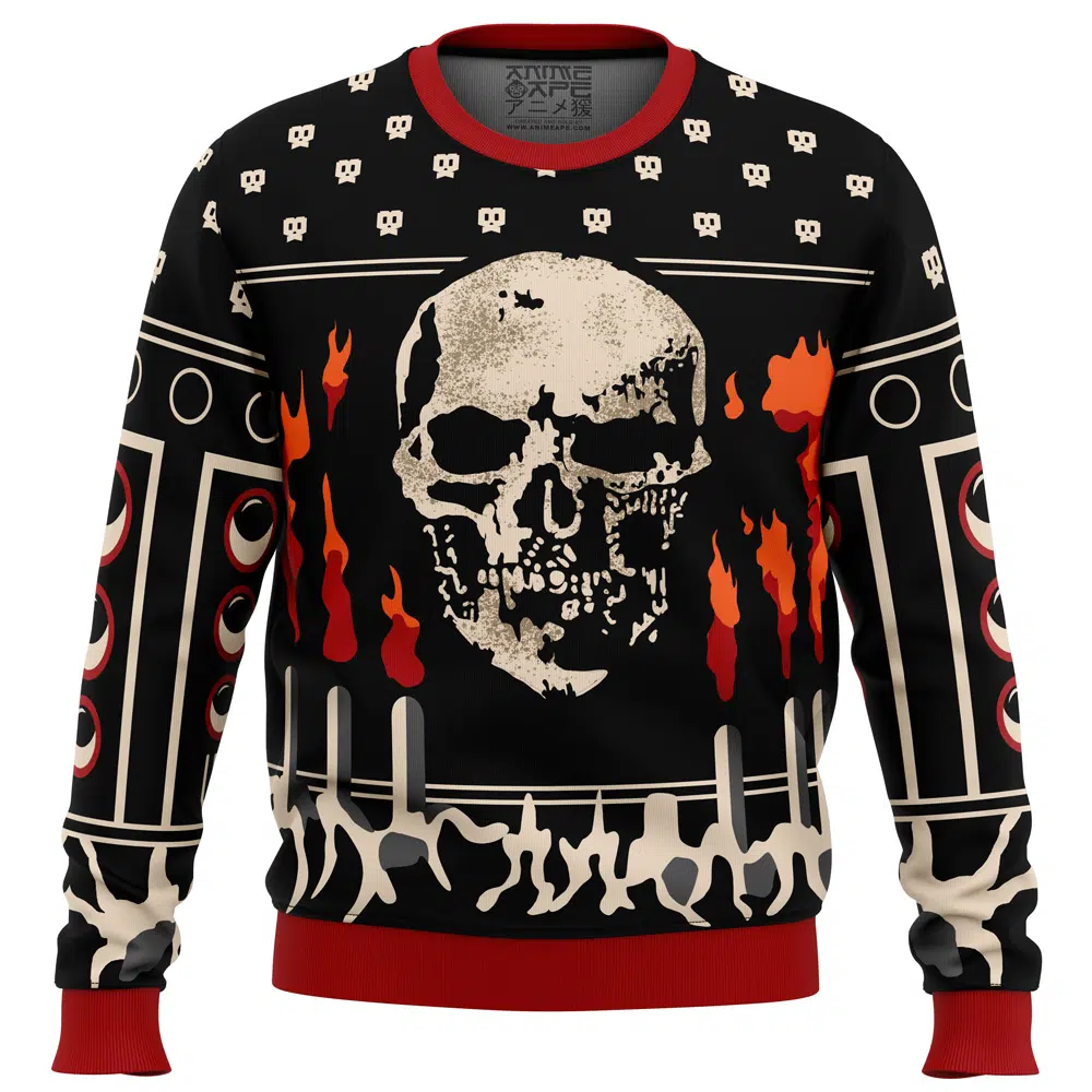 Buildercar - Nea Karlsson Cat Lady Dead by Daylight Ugly Christmas Sweater