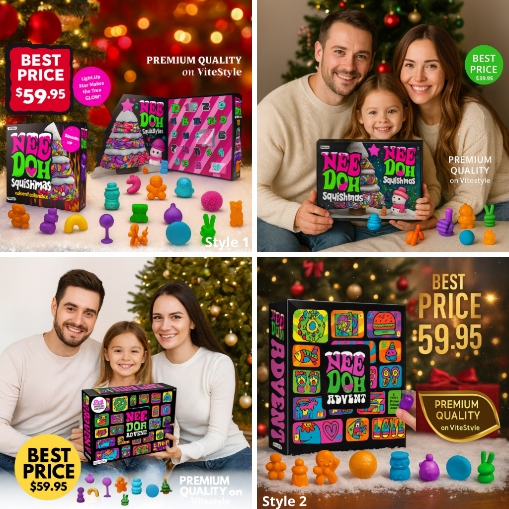 Buildercar - Needoh Advent Calendar 2025 -2D Acrylic