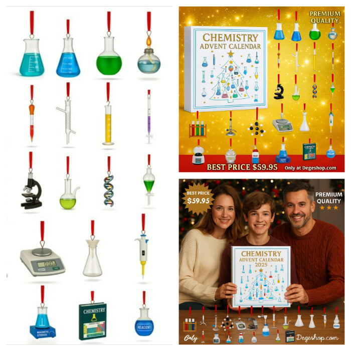 Buildercar - NEW Chemistry Advent Calendar -2D Acrylic