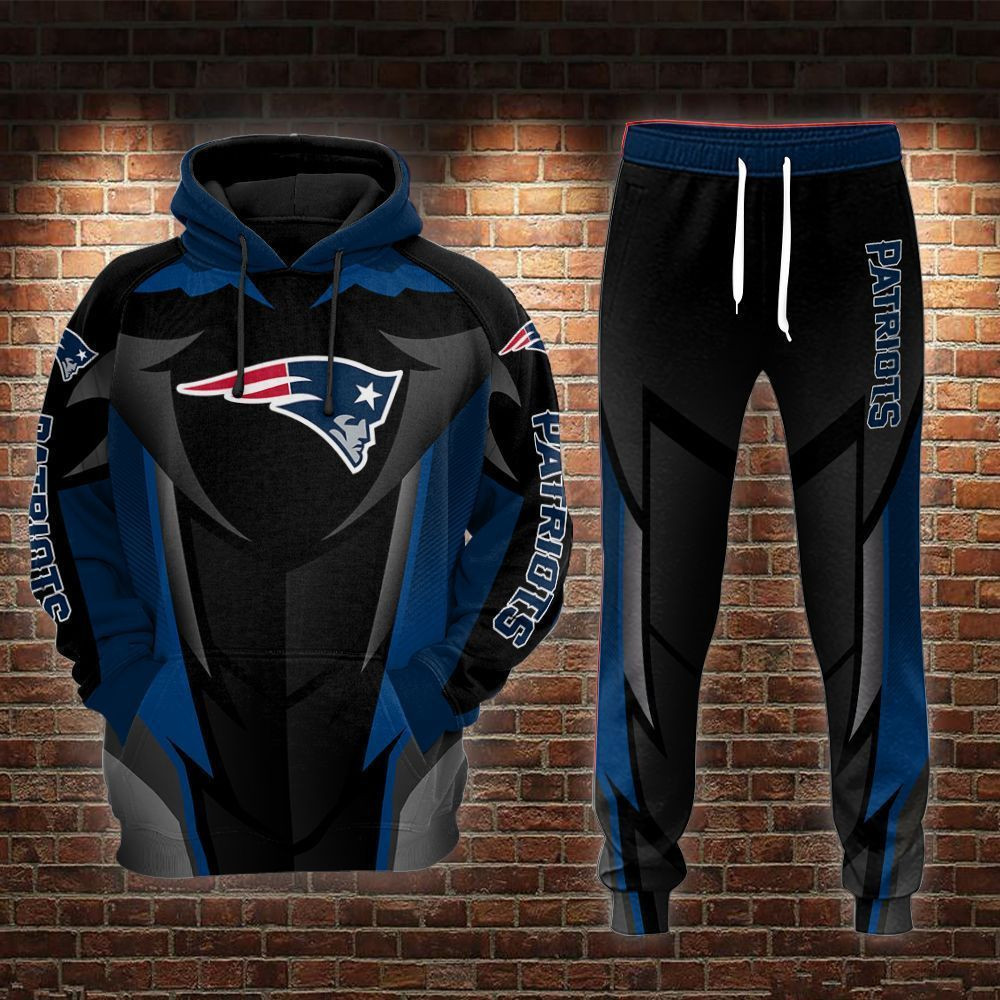 Buildercar - New England Patriots Hoodie & Jogger 521