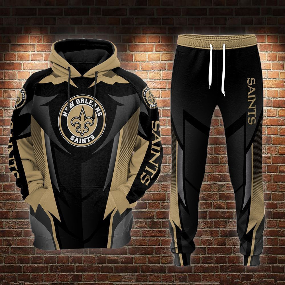 Buildercar - New Orleans Saints Hoodie & Jogger 522