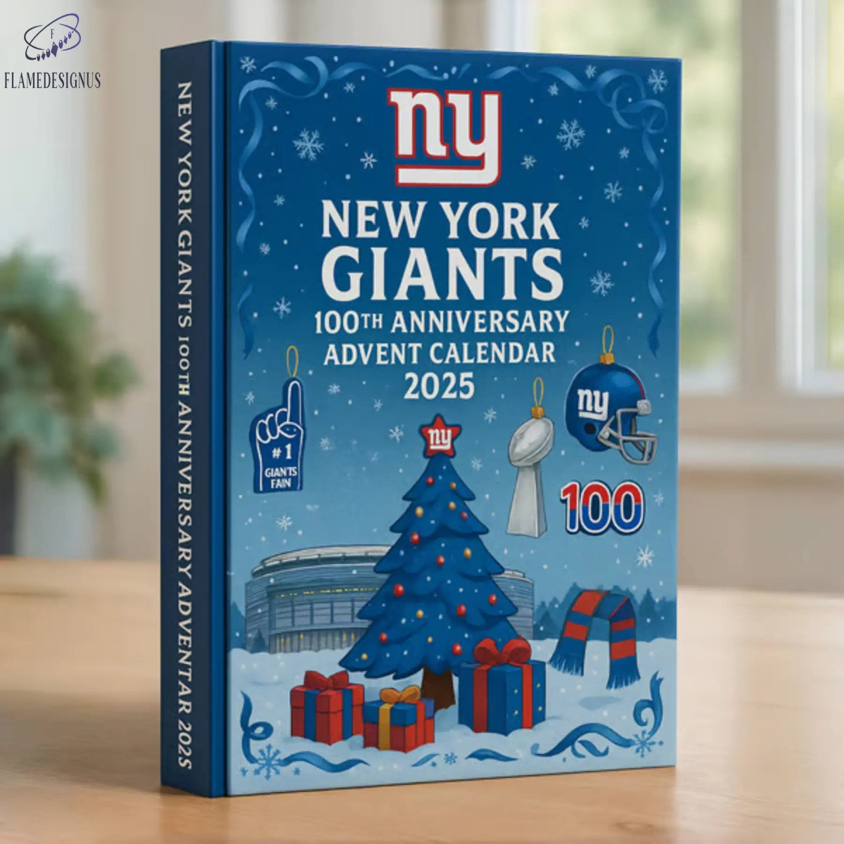 Buildercar - New York Giants 100th Anniversary Advent Calendar 2025 -2D Acrylic