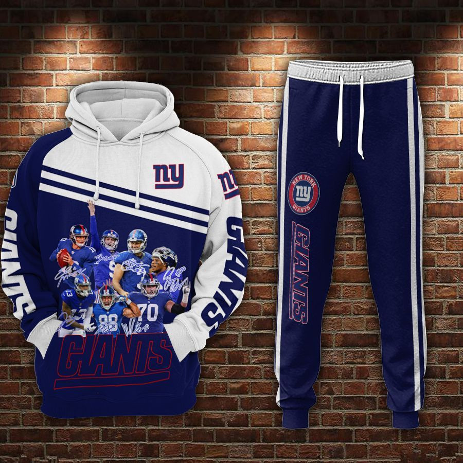 Buildercar - New York GIANTS Hoodie & Jogger 543