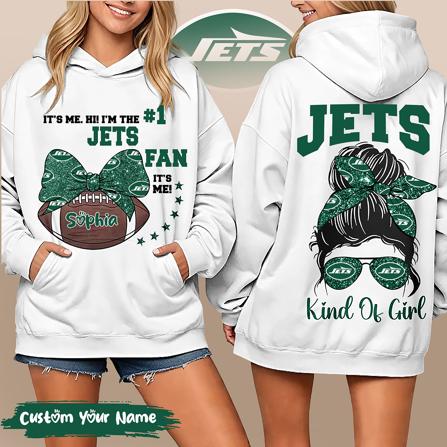 Buildercar - New York Jets Premium NFL KIndianapolis Colts Of Girl Hoodie