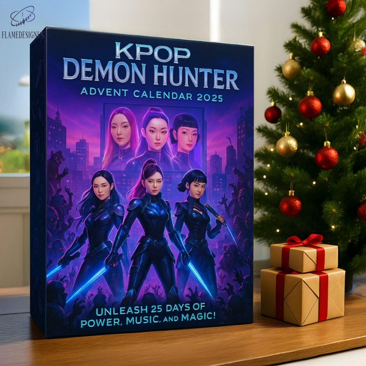 Buildercar - Newest Kpop Demon Hunter Advent Calendar 2025 -2D Acrylic