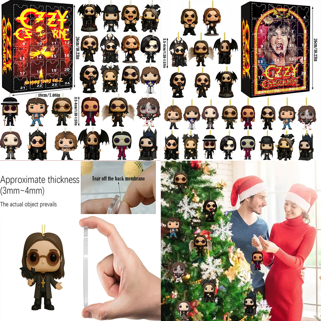 Buildercar - NEWEST Ozzy Osbourne Advent Calendar 2025 -2D Acrylic