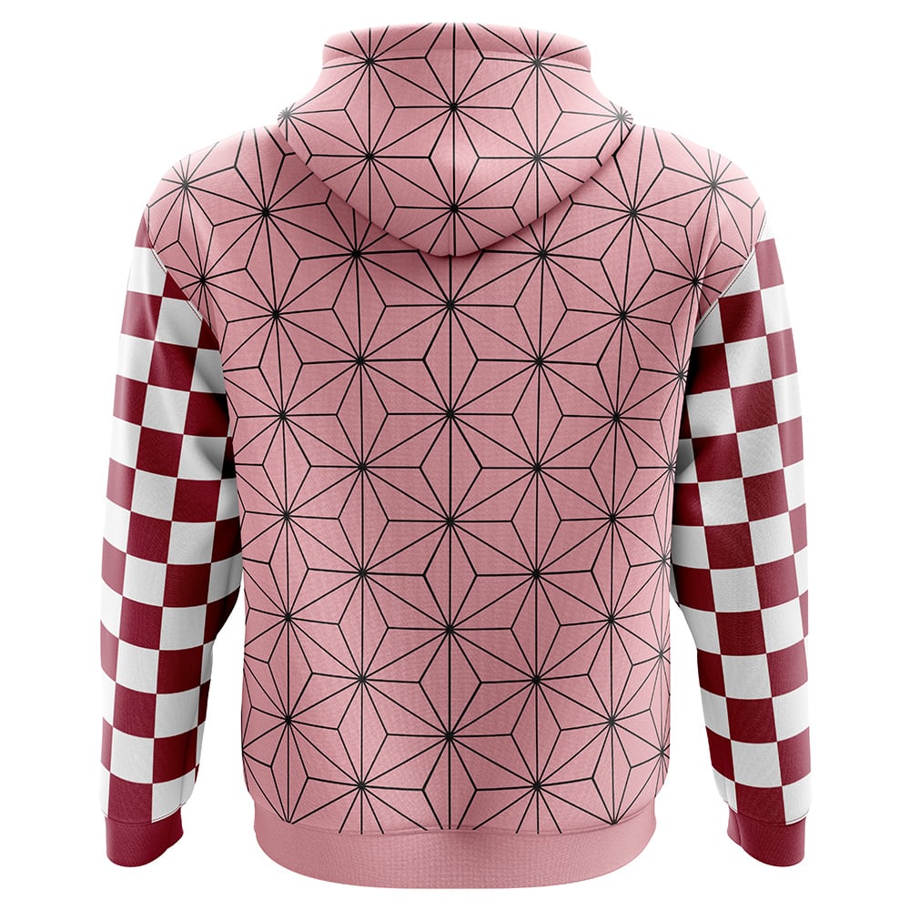 Buildercar - Nezuko Kamado Demon Slayer Hoodie - Image 2