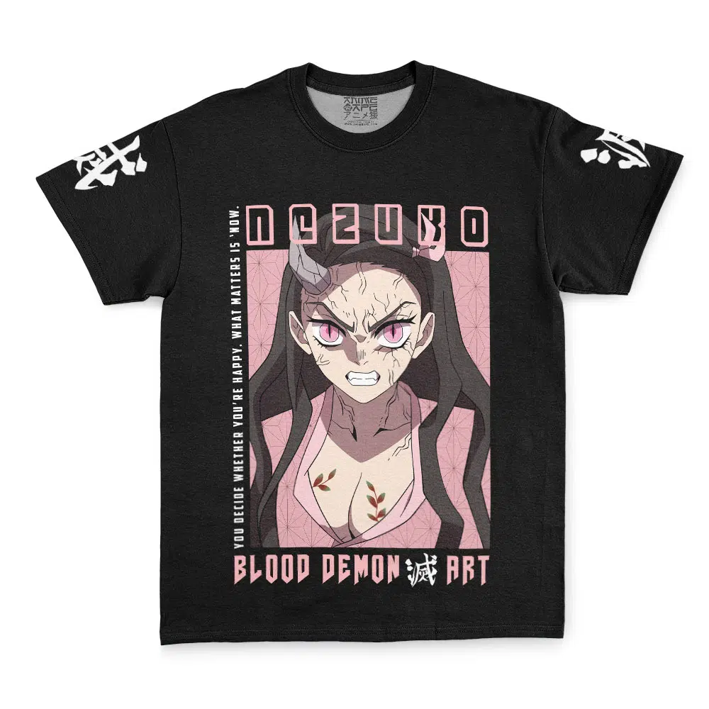 Buildercar - Nezuko Kamado You Decide Demon Slayer Streetwear T-Shirt