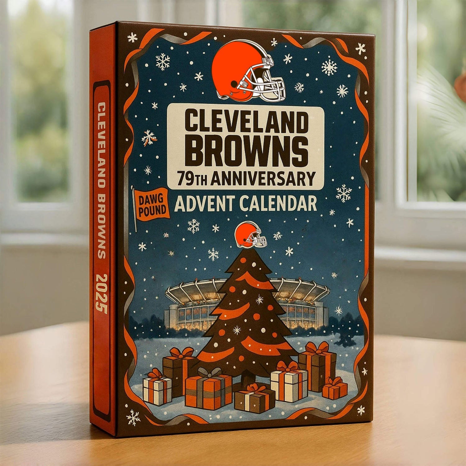 Buildercar - NFL Cleveland Browns Team Advent Calendar Christmas V1