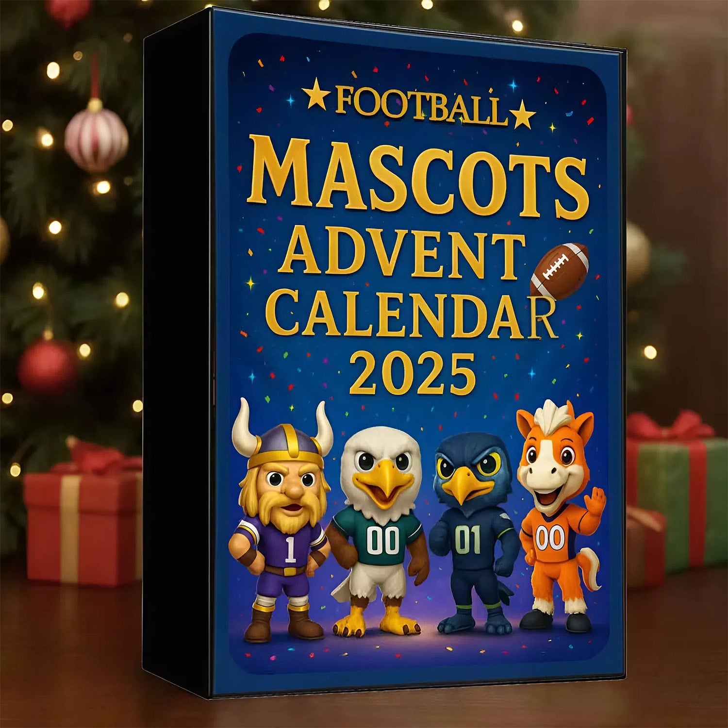 Buildercar - NFL MASCOT Team Advent Calendar Christmas V1