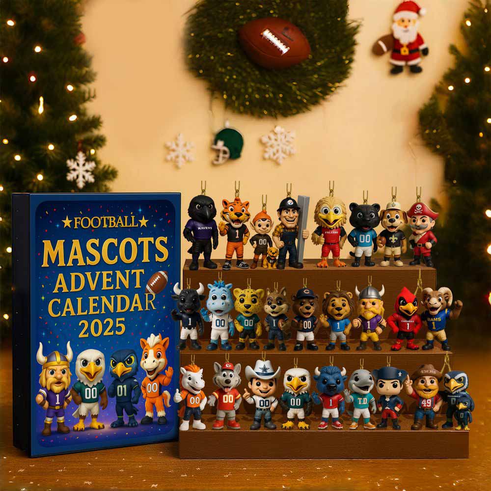 Buildercar - NFL Mascots Advent Calendar 2025 -2D Acrylic