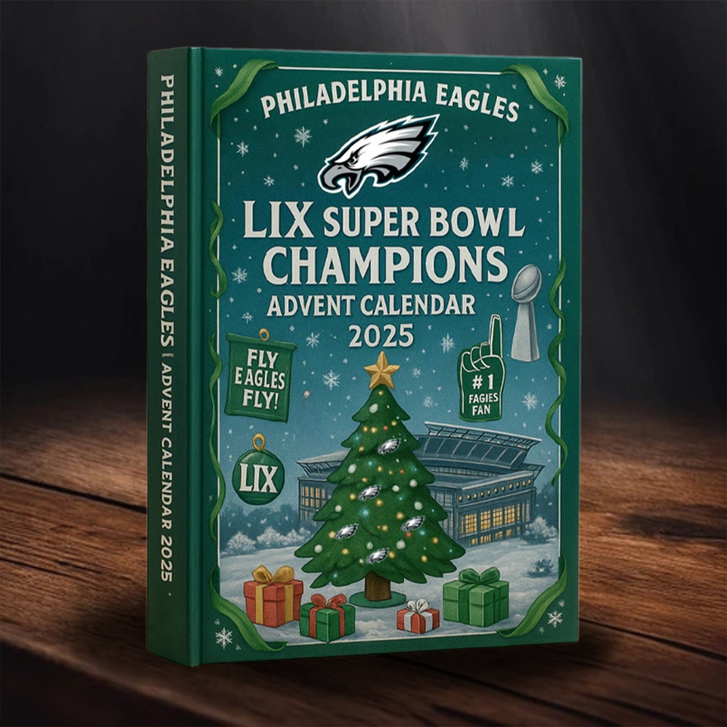 Buildercar - NFL Philadelphia Eagles Team Advent Calendar Christmas V1