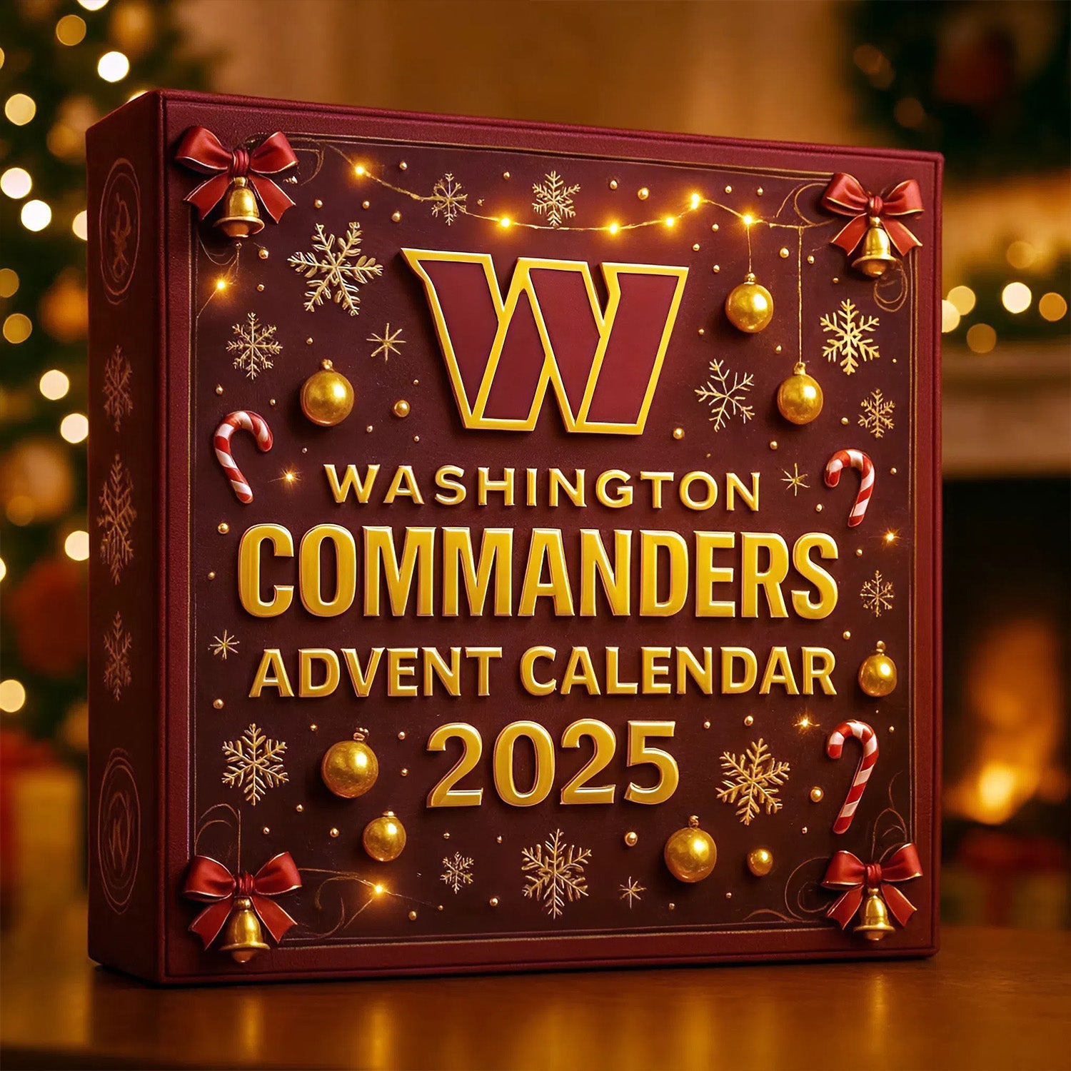 Buildercar - NFL Washington Commanders Team Advent Calendar Christmas V1