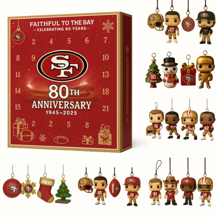 Buildercar - NFL x 49ERS Anniversary 2025 Advent Calendar V1 
