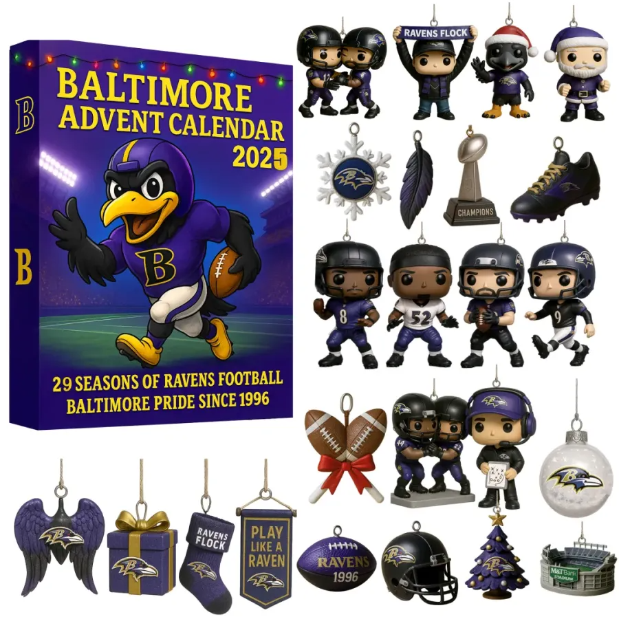 Buildercar - NFL x Baltimore Ravens Anniversary Advent Calendar V1 
