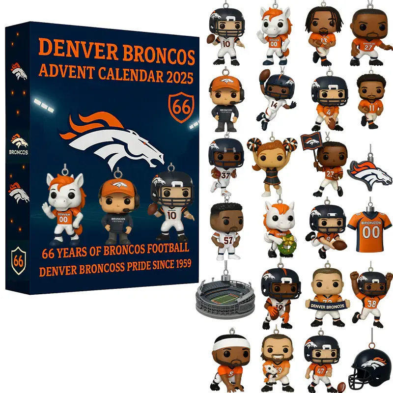 Buildercar - NFL x Denver Broncos Anniversary Advent Calendar V1 