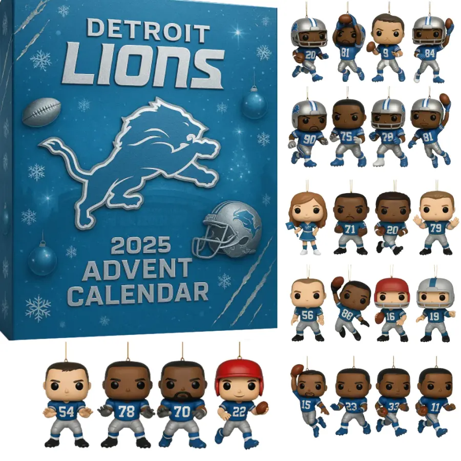 Buildercar - NFL x Detroit Lions Anniversary Advent Calendar V1 