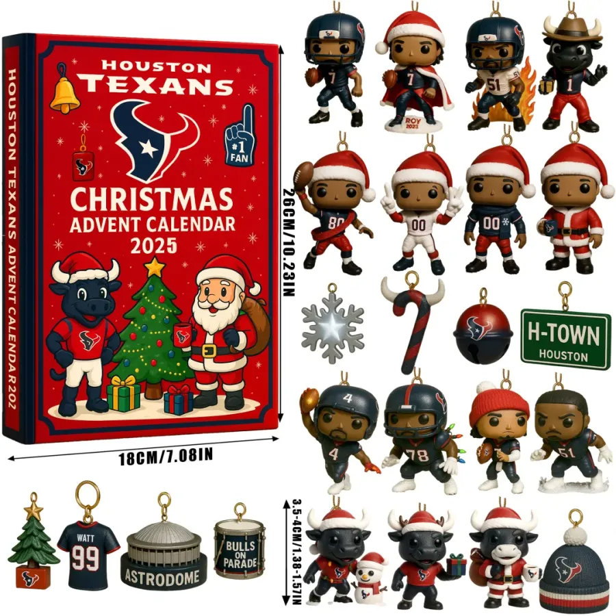 Buildercar - NFL x Houston Texans Anniversary Advent Calendar V1 
