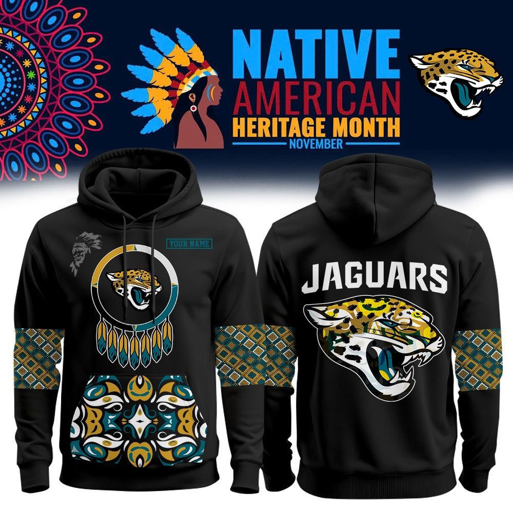 Buildercar - NFL x Jacksonville Jaguars Native Amercan Hoodie Edition V1 NAK