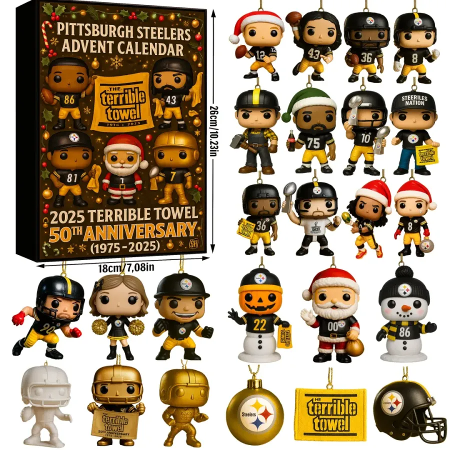 Buildercar - NFL x Pittsburgh Steelers Anniversary Advent Calendar V1 