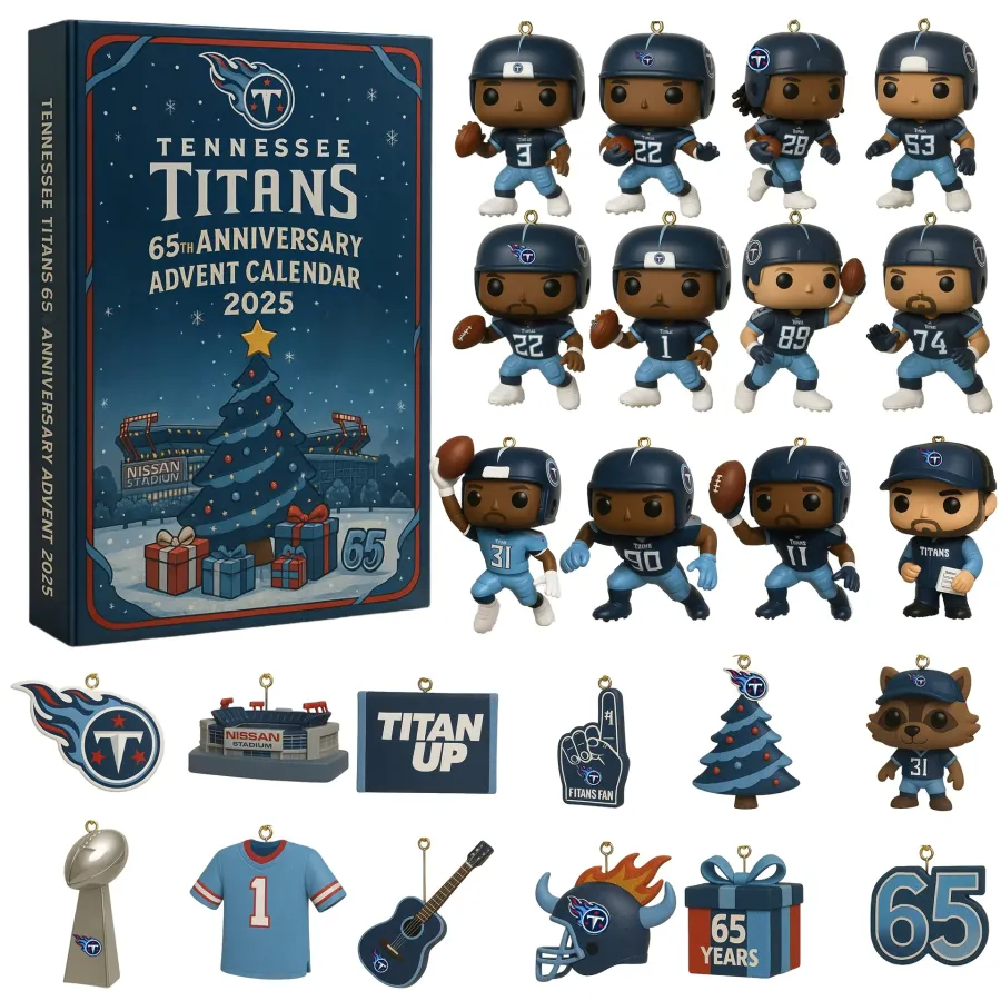 Buildercar - NFL x Tennessee Titans Anniversary Advent Calendar V1 