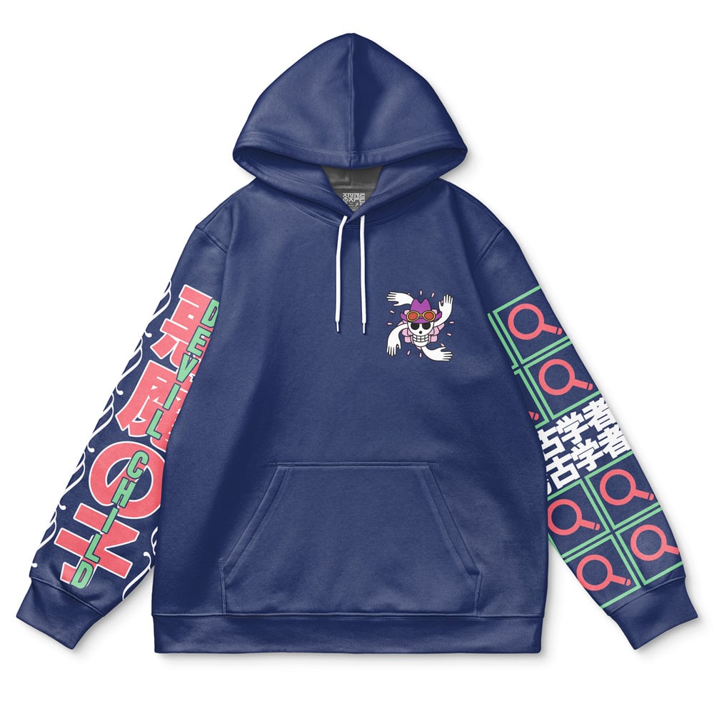 Buildercar - Nico Robin One Piece Streetwear Hoodie - Image 2