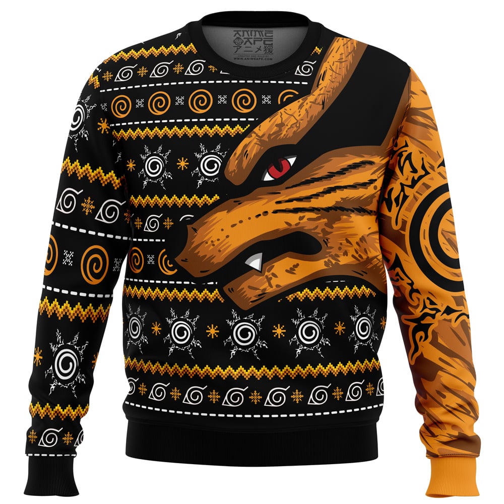 Buildercar - Nine Tails Mode Shippuden Christmas Sweater
