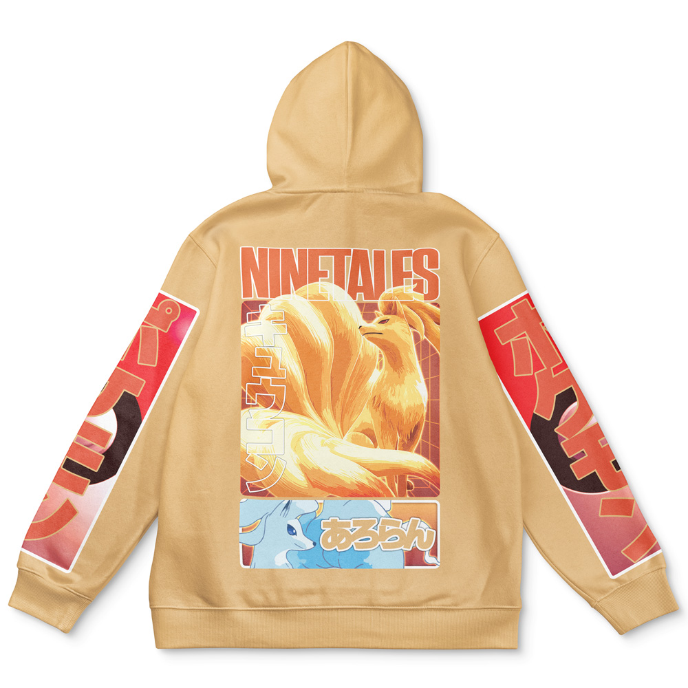 Buildercar - Ninetales Pokemon Streetwear Hoodie