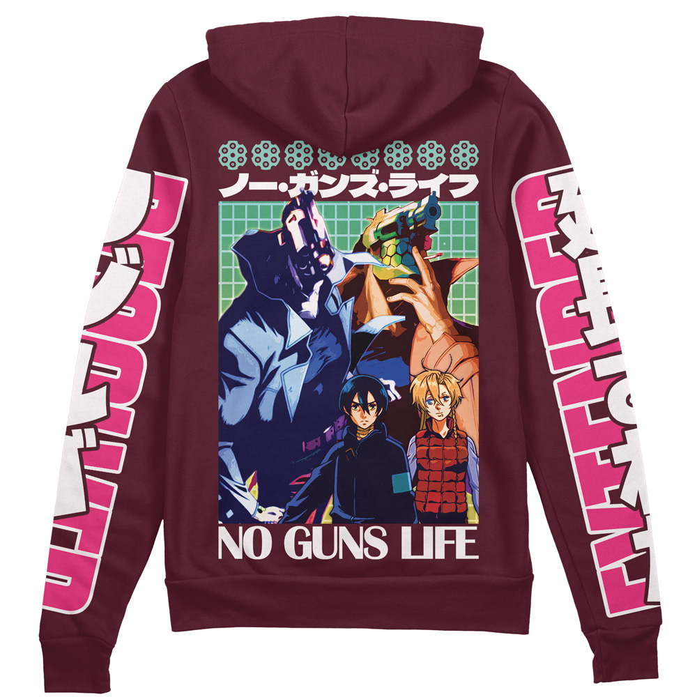 Buildercar - No Guns Life Streetwear Zip Hoodie Jacket